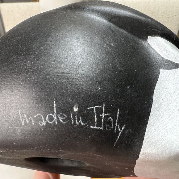 Ceramic Fat Penguin Chef Tiziana Coccia Signed Italy Whimsical Handmade - Picture 8 of 14